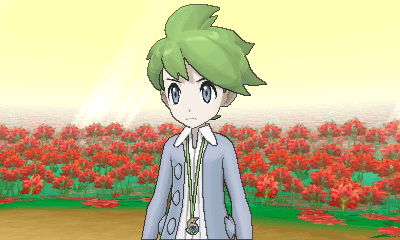 Scene from Pokemon ORAS of Wally