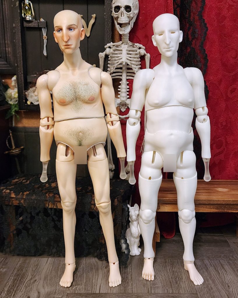 Daniel prototype compared with old Daniel